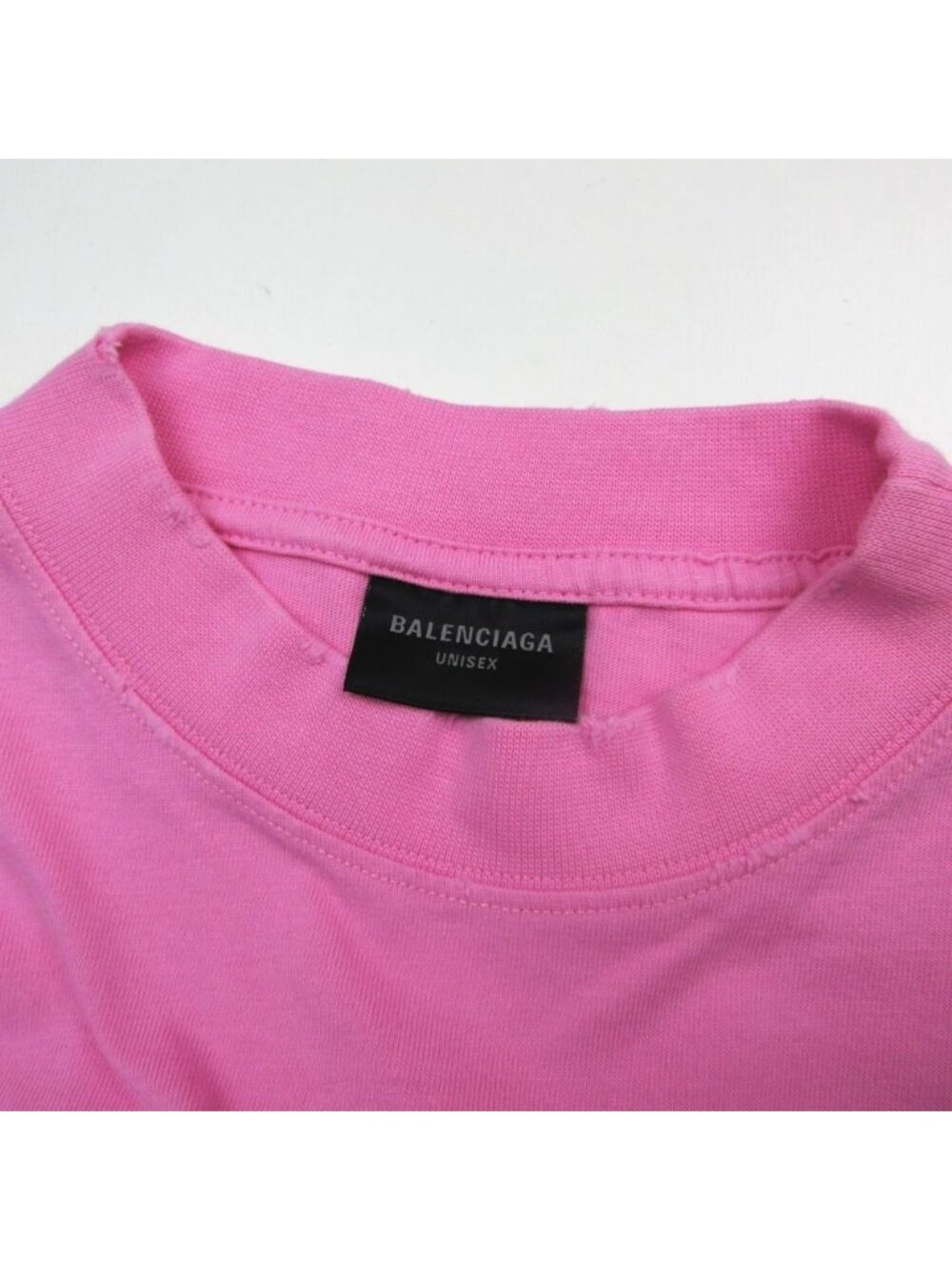 Balenciaga Nologo Oversize T-Shirt Short Sleeve Vintage - Picture 3 of 8
